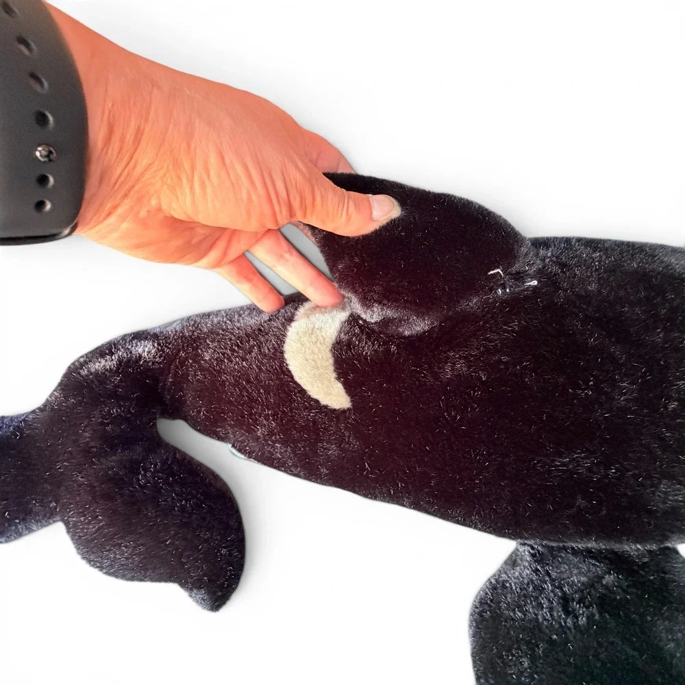 Seaworld Vintage Orca Killer Whale Shamu Plush Lot READ